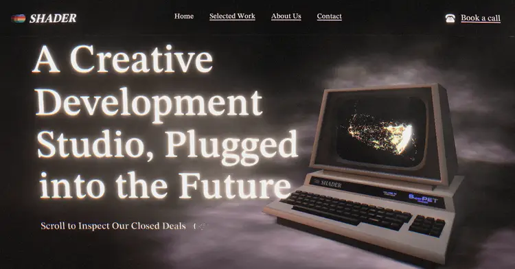 shader(site internet design)